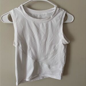 White Sleeveless Women's Top